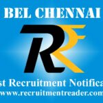 BEL Chennai Recruitment
