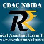 CDAC Noida Technical Assistant Exam Pattern 2022