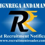 MGNREGA Andaman Recruitment