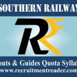 Southern Railway Scouts & Guides Syllabus 2022