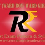 BSF CT (Ward Boy/ Ward Girl/ Aya) Exam Pattern