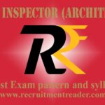 BSF Inspector (Architect) Exam Syllabus 2023