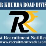 ECoR Khurda Road Division Recruitment