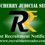 Puducherry Judicial Service Recruitment 2023
