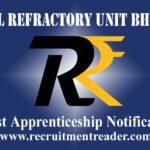 SAIL Refractory Unit Bhilai Apprenticeship