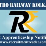 Metro Railway Kolkata Apprenticeship