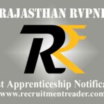 RVPNL Apprenticeship
