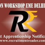 Station Workshop EME Delhi Cantt Apprenticeship