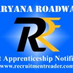 Haryana Roadways Apprenticeship
