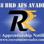 8 BRD AFS Avadi Apprenticeship