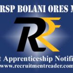 Sail RSP Bolani Ores Mines Apprenticeship