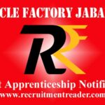Vehicle Factory Jabalpur Apprenticeship